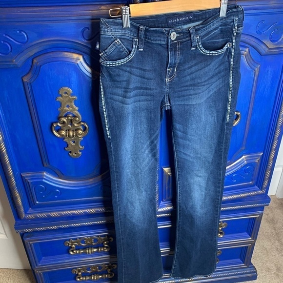 Rock & Republic Denim - Rock & Republic LowRise Stretch Jeans Kasandra Sz4